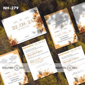 Thiệp cưới Hiếu Nguyễn thiết kế